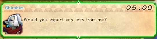 Would you expect any less of me?